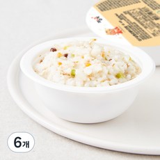 짱죽 이유식 후기 11개월부터 진밥, 혼합맛(대구살/황금팽이), 200g, 6개