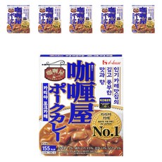 카리야 포크카레 약간 매운맛, 180g, 6개