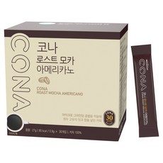CONA 烘焙摩卡美式咖啡即溶粉隨身包, 0.9g, 30條, 2盒