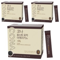 CONA 로스트 모카 아메리카노 원두커피믹스, 900mg, 30개입, 3개