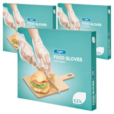 EZn이지엔 위생장갑 라이트, 200개입, 3개