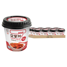 YOPOKKI 即食甜辣炒年糕杯, 140g, 20個