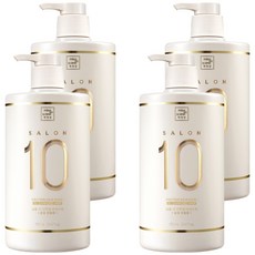 미쟝센 살롱10 단백질 대용량 에센스 헤어팩 손상 모발용, 990ml, 4개