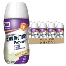 Abbott 亞培 Prosure 倍力素 腫瘤癌症專用即飲配方 香草口味, 220ml, 24罐