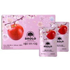 BROLO 蘋果原汁, 90ml, 20包