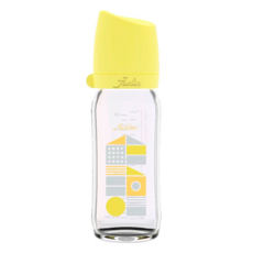 FARLIN 城市心旅行 寬口玻璃奶瓶 240ml/8oz, 一天的開始, 1個