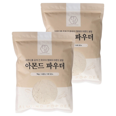 다맘 아몬드 파우더, 1kg, 2개