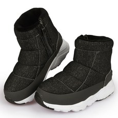 紙飛機兒童兒童軟墊皮草靴冬季鞋