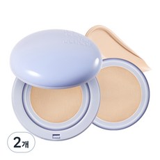 투쿨포스쿨 에어핏 쿠션 본품 12g + 리필 12g, 1호 포슬린, 2개