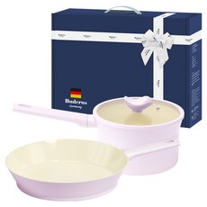 Buderus 快樂鳥美型陶瓷厚底不沾鍋三件組，粉嫩色系，可愛小鳥造型鍋蓋, 本體 + 把手 + 鍋蓋, 甜心紫, 1組