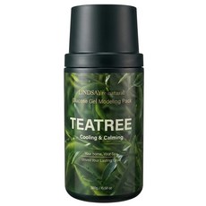 韓國 LINDSAY re:natural系列 軟膜粉 茶樹 300g, 1入, 1罐