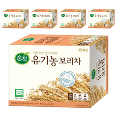 순작 유기농 보리차 티백, 10g, 30개입, 5개