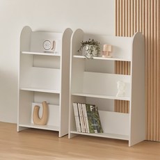 리샘 라우디 선반장 3단 585 + 3단 430 세트 방문설치, 화이트