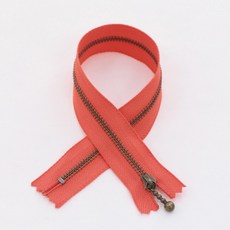 와이케이케이 머스트 골드 지퍼 30cm, 스칼렛, 3개