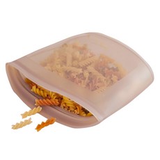 Firgi 3層密封矽膠夾鍊袋 褐灰色 500ml, 1個, 單品