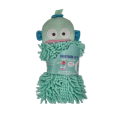 HANGYODON 人魚漢頓 擦手巾, 立體造型, 雪尼爾絨毛, 鈕釦式掛帶, TG24-SAN580, 1條