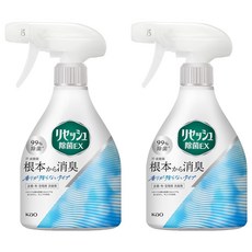 Kao 花王 Resesh 布製品消臭抑菌芳香噴霧(清淡香), 370ml, 2瓶