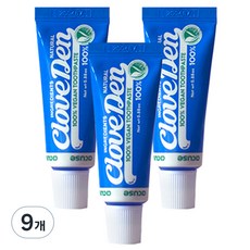 Cloveden 經典迷你純素牙膏, 25g, 9個