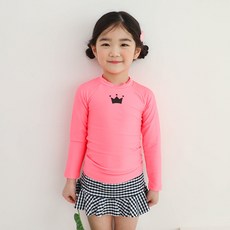 ROROCHAT 女童Darlingco防曬泳衣兩件式套裝