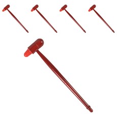 MEO 矽膠健身足部指壓按摩捶打棒, 5個, 單一顏色