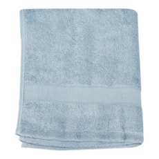 TSUBAME TOWEL 日本製泉州認證印度有機棉浴巾 60x120cm 100%棉, 藍色, 1條