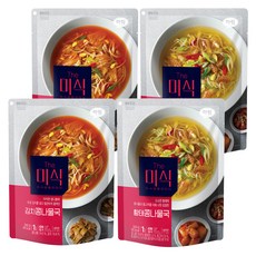 더미식 황태콩나물국 350g 2p + 김치콩나물국 350g 2p, 1세트