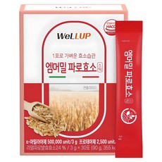 wellup Loel 二粒小麥法老麥酵素 30包, 90g, 1個