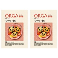 ORGA 孩童拌飯海苔香鬆, 蔬菜口味, 28g, 2盒