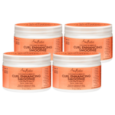 Shea Moisture 椰油牡丹保濕柔順造型霜 捲髮適用, 340g, 4個