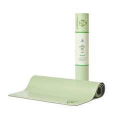 가네샤요가프랍스 요가 매트 플랫 4mm, Pistachio, 1개