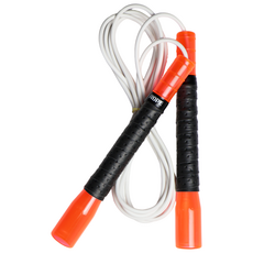 JFROPE 閃亮龍捲風競速跳繩, 紅色 + 白色線