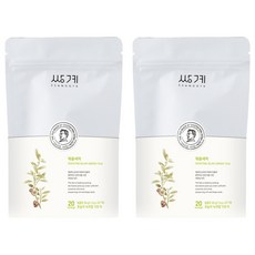 쌍계명차 신파우치 덖음세작 녹차 티백 20p, 1.5g, 20개입, 2개