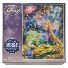 Tenyo 長髮公主拼圖 Set 108片 - 日本製造, 夜光, 1盒