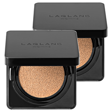 LAQLANC 男士遮瑕氣墊粉餅 15g, 1號, 2個