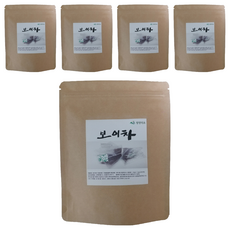 청명약초 보이차 티백 중국산, 1.2g, 20개입, 5개