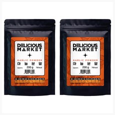 美味的市場大蒜粉, 200g, 2個