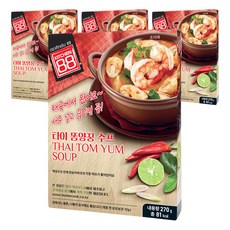 即食泰式冬陰功湯, 270g, 4盒