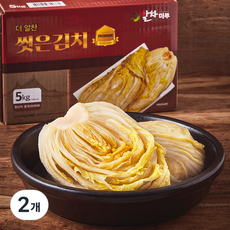 더알찬 씻은김치, 5kg, 2개