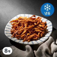 고래안주31팩토리 구운황태채 매콤한맛 (냉동), 70g, 8개