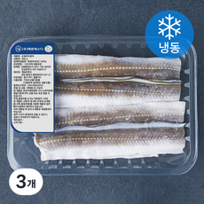 살맛나요 국내산 자연산 손질 바다장어 (냉동), 500g, 3개