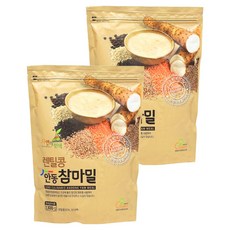 자연의선택 렌틸콩 안동참마밀 선식, 1.3kg, 2개