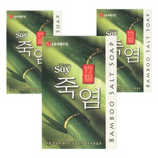 죽염 비누, 100g, 3개입