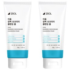 2SOL Barrier Choucremai泡沫洗面乳, 2條, 150g