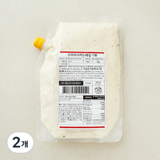 크리미시저 드레싱 TW, 1kg, 2개