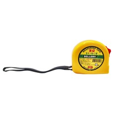 SELLERY 舍樂力 多規格 傳統工程捲尺 5米/19公釐 文公, 1個