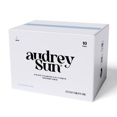 AUDREY SUN TCF雙層吸收衛生棉 蝶翼型, 10片, 1盒, L(28cm)