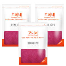 고미네 농축 블루베리분말, 100g, 3개