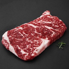 전통참한우 두툼한 숙성등심 1등급 구이용 (냉장), 200g, 1개