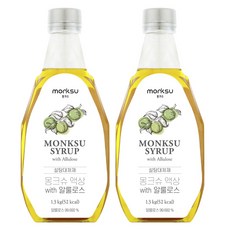 몽크슈 액상 위드 알룰로스, 1.3kg, 2개