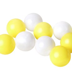 조이올리 볼풀공 200p, 엘로우+화이트, 1세트